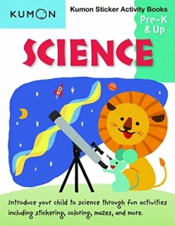 Science, PreK & Up - Kumon Sticker Activity Book