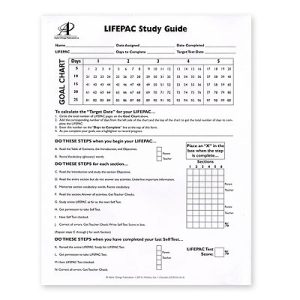 LifePac Study Guide