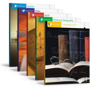 LifePac Set of 5 Downloadable Placement Tests Grades 7-12