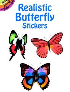 Realistic Butterfly Stickers