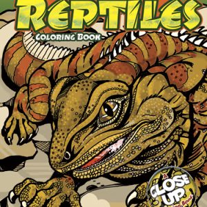 Monster Reptiles Colouring Book