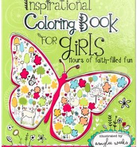 Inspirational Coloring Book for Girls