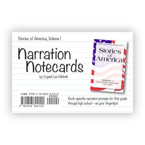 Narration Notecards - Stories of America, Vol 1