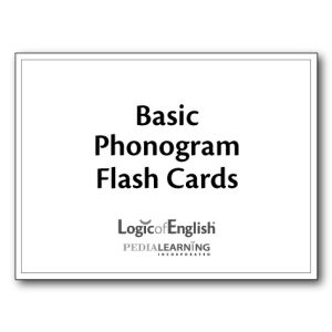 Logic of English Basic Phonogram Flash Cards