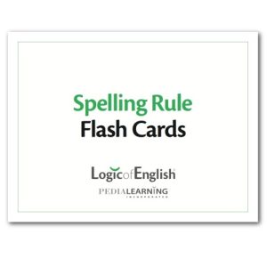 Logic of English Spelling Rule Flash Cards