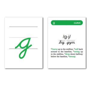 Rhythm of Handwriting Tactile Cards - Cursive