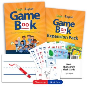 Logic of English Game Book Manuscript Complete Set