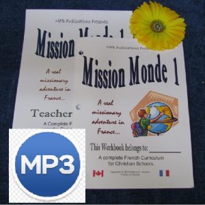 Level 1 Mission Monde with MP3 Audio Files