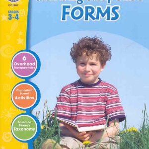 Reading Response Forms - Gr. 3 & 4