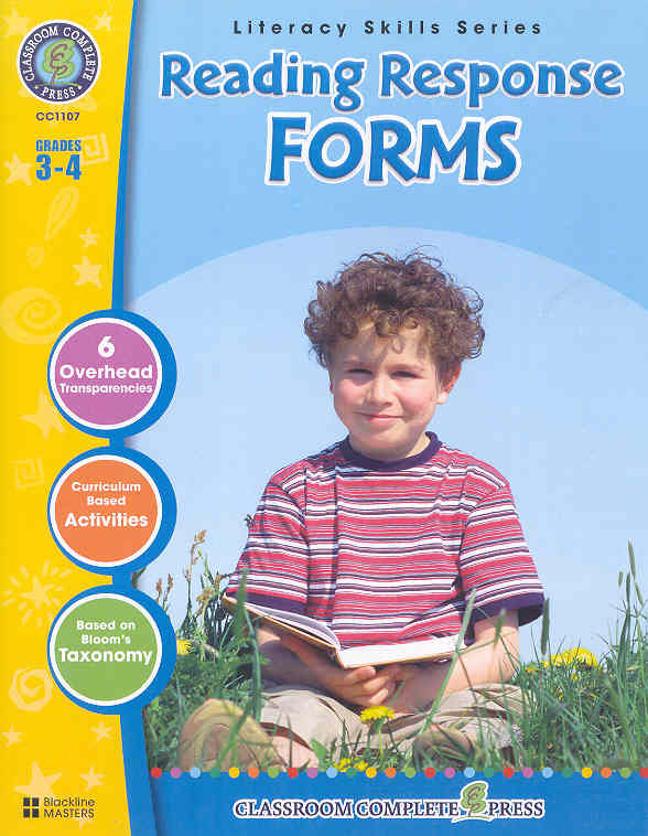 Reading Response Forms – Gr. 3 & 4 – The Learning House