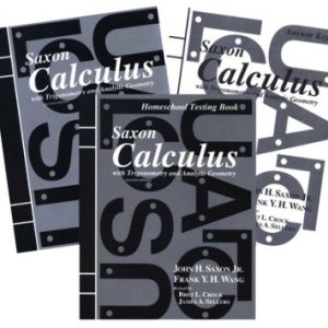 Saxon Calculus Home School Kit, 2nd Ed