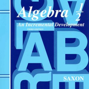 Saxon Algebra 1/2 (3Ed) Solutions Manual