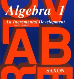Saxon Algebra 1 (3Ed) Solutions Manual - Scratch & Dent