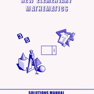 New Elementary Mathematics Solutions Manual 1 - Grade 7