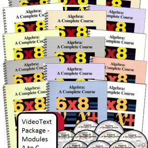VideoText Algebra Modules A-C (Year 1)