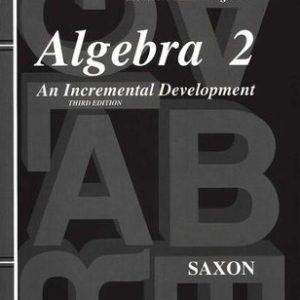 Saxon Algebra 2 (3Ed) Tests Only