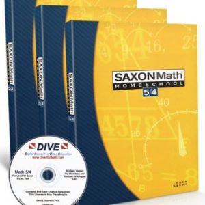 Saxon Math 5/4 Dive Disc Bundle, 3rd Ed
