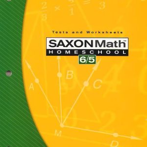 Saxon Math 6/5 Tests & Worksheets, 3rd Ed