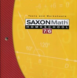 Saxon Math 7/6 Tests & Worksheets, 4th Ed