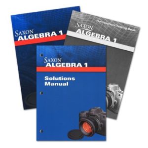 Saxon Algebra 1 Home School Kit, 4th Ed