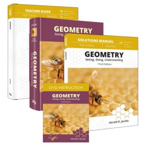 Geometry Curriculum Pack with Instruction DVD, Jacobs