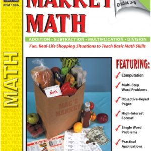 Market Math Activity Book and Menu