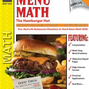 Menu Math - Hamburger Hut (Multiplication / Division)