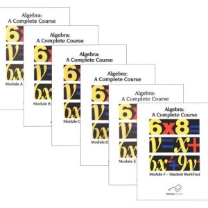 VideoText Algebra Modules A-F Complete Bundle