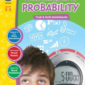 Data Analysis & Probability - Task & Drill Sheets Grades 6-8 - Classroom Complete