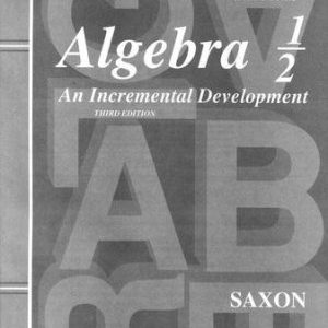 Saxon Algebra 1/2 Tests Only, 3rd Ed