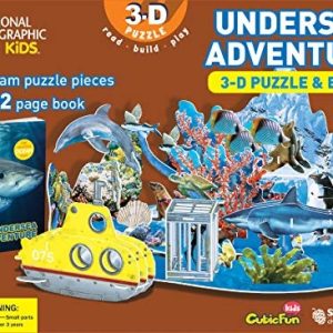Undersea Adventure 3-D Puzzle & Book