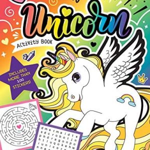Rainbow Unicorn Activity Book