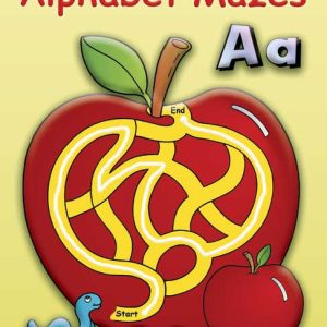 Alphabet Mazes Colouring Book