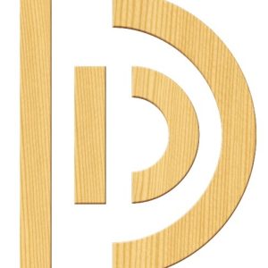 Wood Pieces Set for Capital Letters