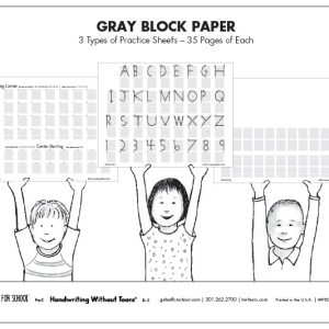 Gray Block Paper