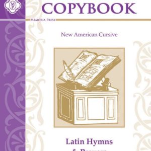 Latin Cursive Copybook, Latin Hymns & Prayers