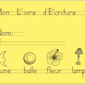 Mon Livre d'ecriture