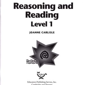 Reasoning and Reading Level 1 Answer Key