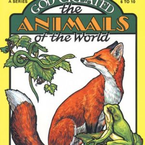 God Created the Animals of the World (Sticker and Colouring Book)