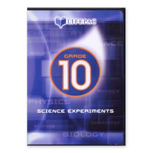 Lifepac Science Experiments DVD Gr 10