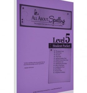 All About Spelling Level 5 Student Packet