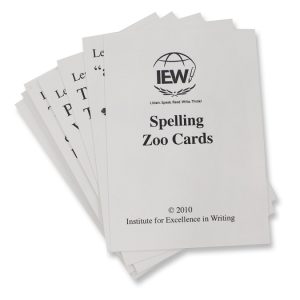 Phonetic Zoo Spelling Zoo Cards