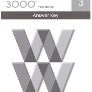 Wordly Wise 3000 (3rd Ed.) - Book 3 Answer Key