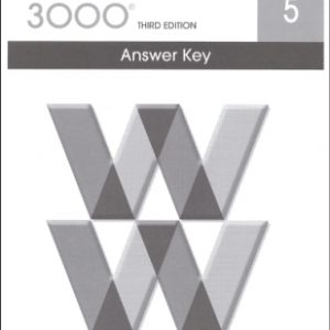 Wordly Wise 3000 (3rd Ed.) - Book 5 Answer Key