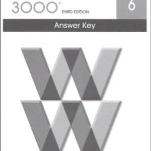 Wordly Wise 3000 (3rd Ed.) - Book 6 Answer Key