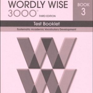 Wordly Wise 3000 (3rd Ed.) - Book 3 Test Booklet