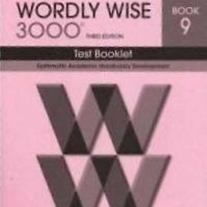 Wordly Wise 3000 (3rd Ed.) - Book 9 Test Booklet
