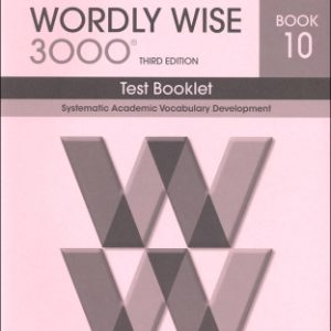 Wordly Wise 3000 (3rd Ed.) - Book 10 Test Booklet