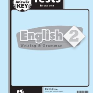 x English 2 Tests Answer Key (3rd ed.)