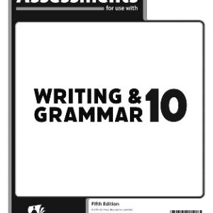 Writing & Grammar 10 Assessments, 5th Ed